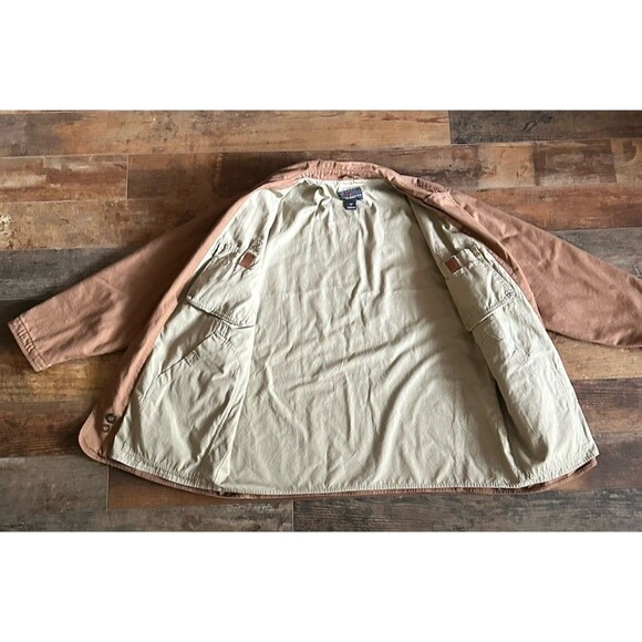 Woolrich Jacket Mens Large Elite Series Tactical Brown Canvas Heavy Parka Coat - Picture 8 of 8